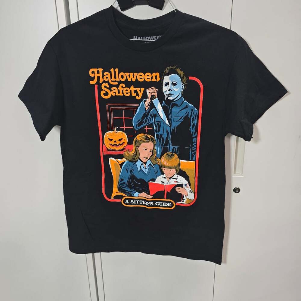 Halloween Safety T-Shirt Black